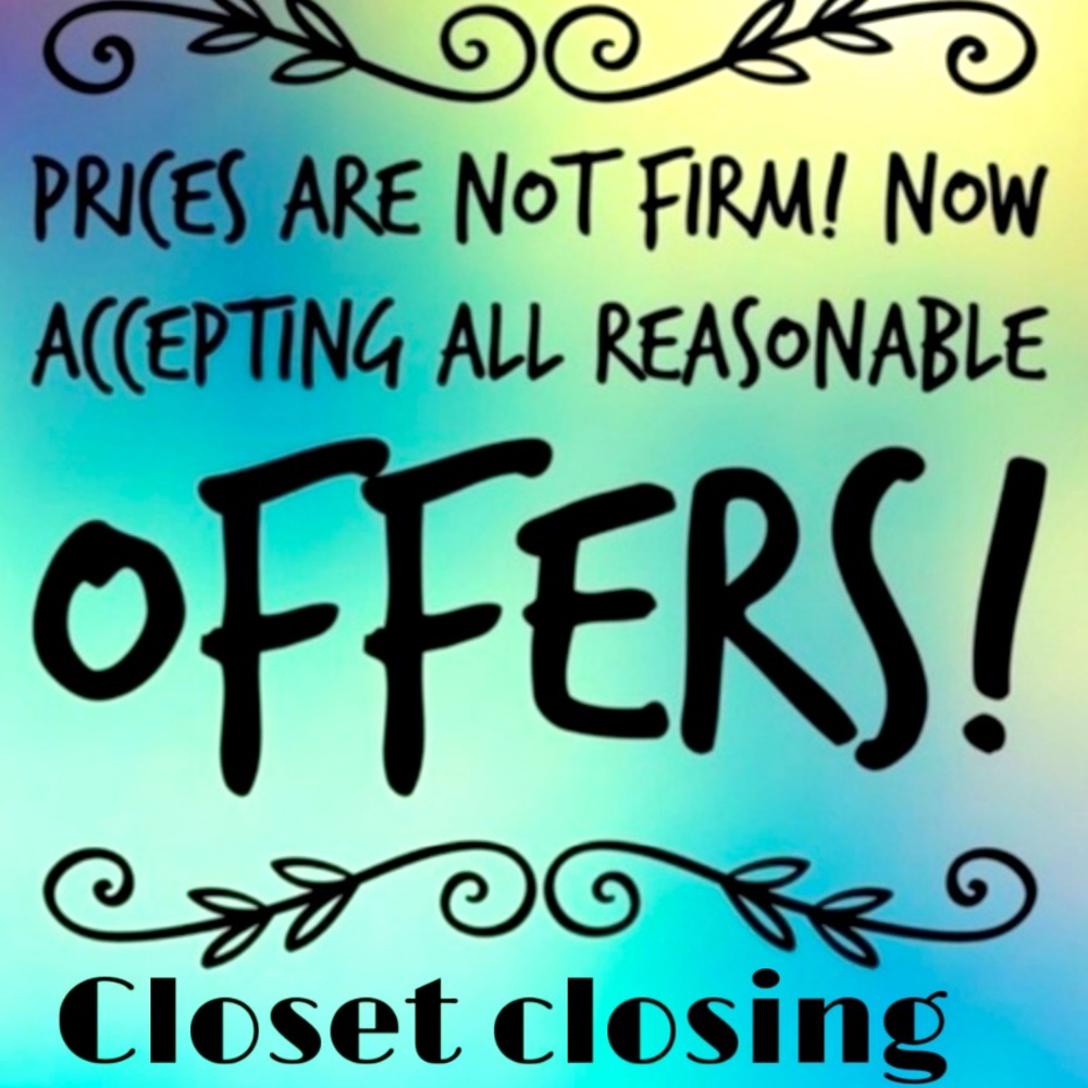 Closet closing accepting offers